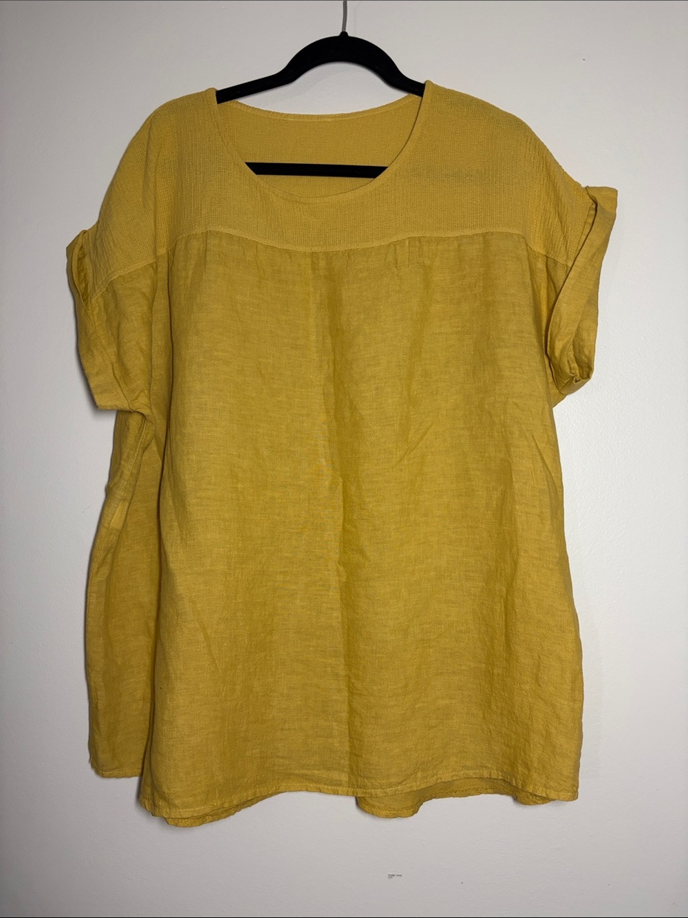 Bellambra Linen Blouse Top Made in Italy - Plus Size